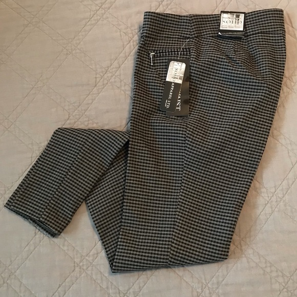 high waisted pull on dress pants